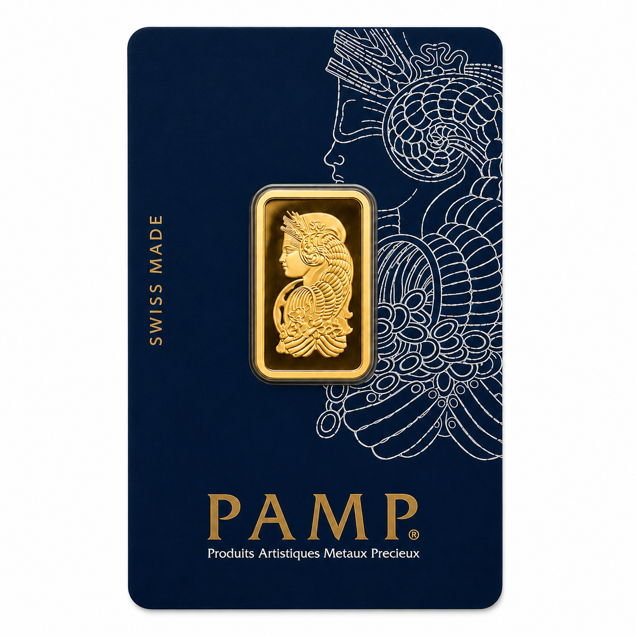 PAMP Suisse 999.9 Fine Gold Veriscan Certified Bar 10G