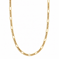 10K Yellow Gold Figaro Chain 22” 4MM