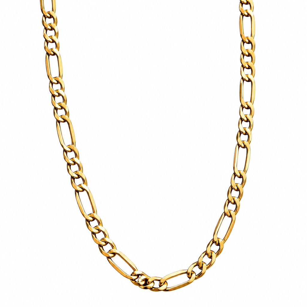 10K Yellow Gold Figaro Chain 22” 4MM