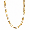 10K Yellow Gold Figaro Chain 22” 4MM