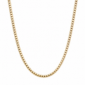 10K Yellow Gold Box Chain 20" 1.5MM