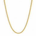 10K Yellow Gold Diamond-Cut Cable Chain 18" 1.1MM
