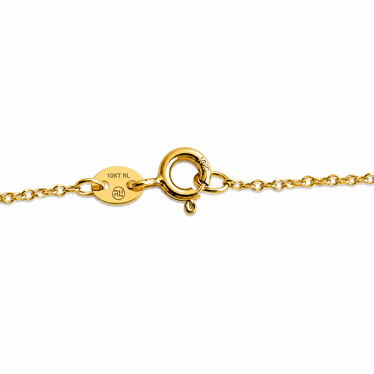 10K Yellow Gold Diamond-Cut Cable Chain 18" 1.1MM