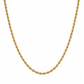 10K Yellow Gold Rope Chain 24” 1.9MM