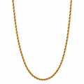 10K Yellow Gold Rope Chain 20” 1.6MM
