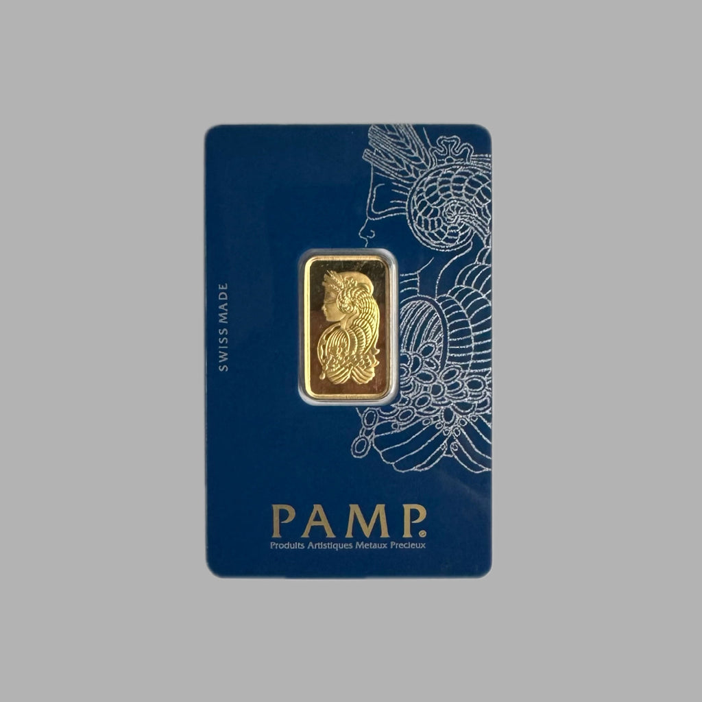 PAMP Suisse 999.9 Fine Gold Veriscan Certified Bar 10G